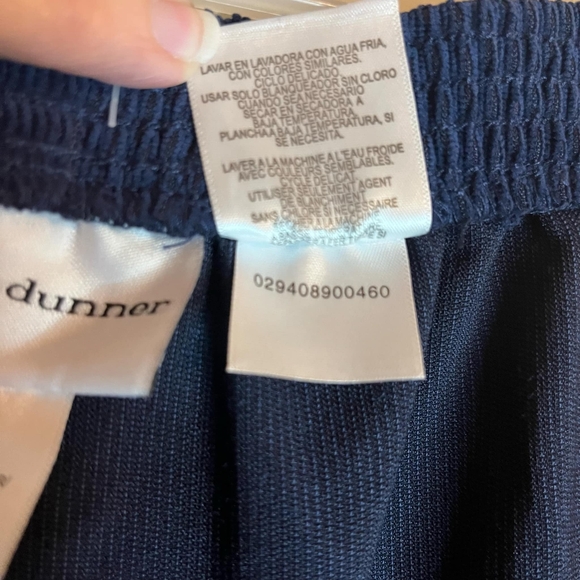 Alfred Dunner Blue Corduroy Size 16 Classic Fit Pant - Picture 6 of 6